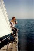 Caterina in barca